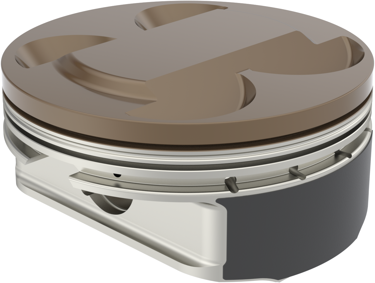PISTON SUPER DUTY 4.250" BORE M8 114/117 TO 128"+.005 11.7:1