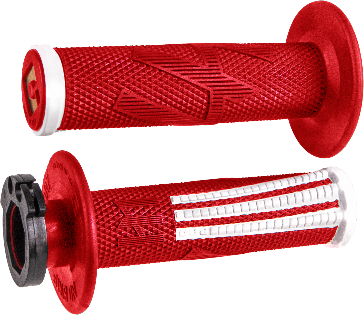 EMIG2 PRO V2 LOCK-ON GRIP RED/WHITE