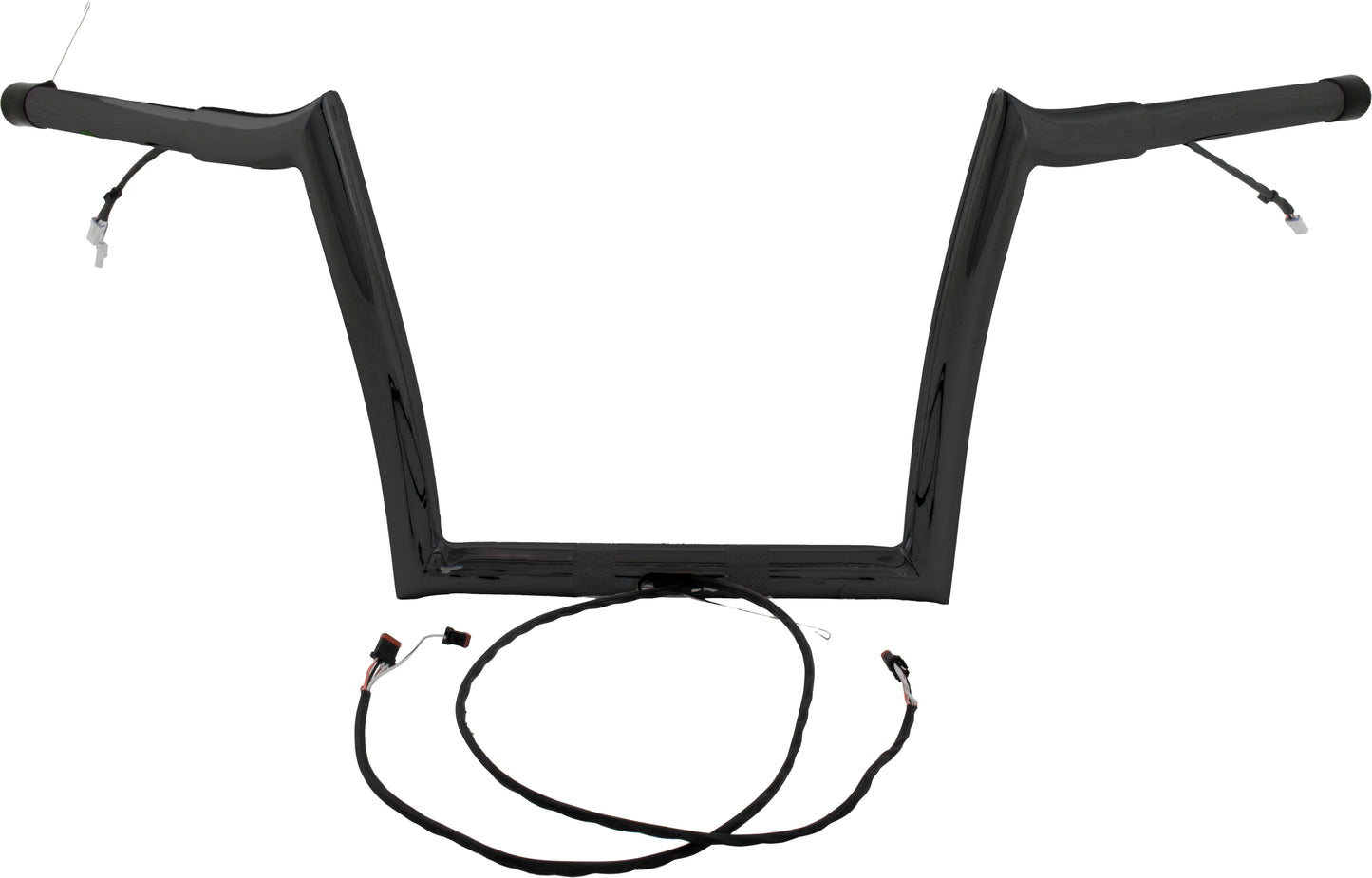 12" OEM MONKEY BAR PRE WIRED SATIN BLACK `15-23 FLTR