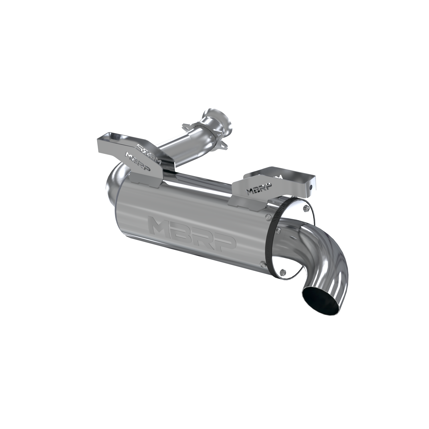 SINGLE SLIP-ON SYSTEM W/ 5" PERFORMANCE MUFFLER CHROME