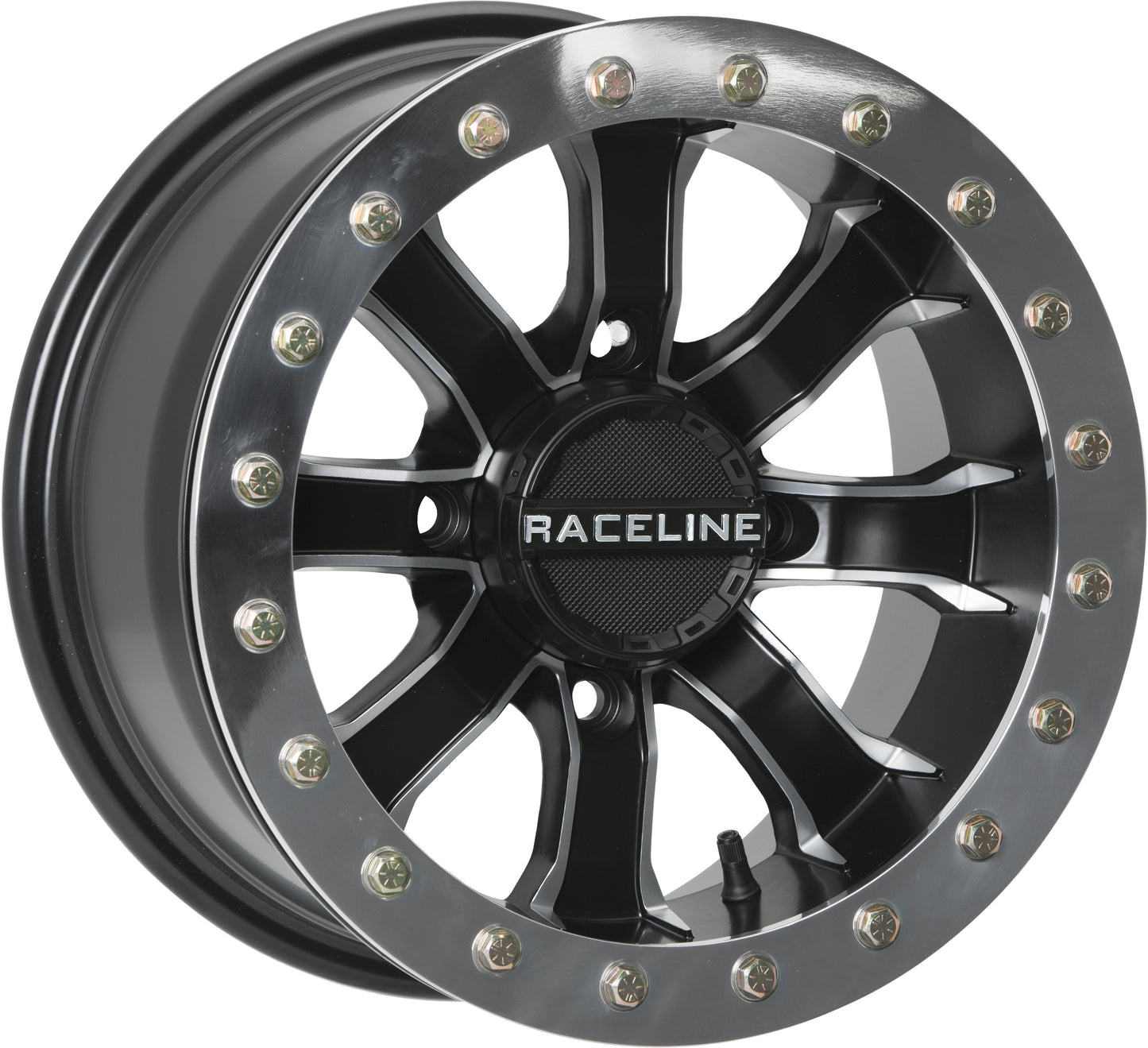 MAMBA BDLK WHEEL 14X7 4/156 4+3 (+5MM) BLK/MACHINED