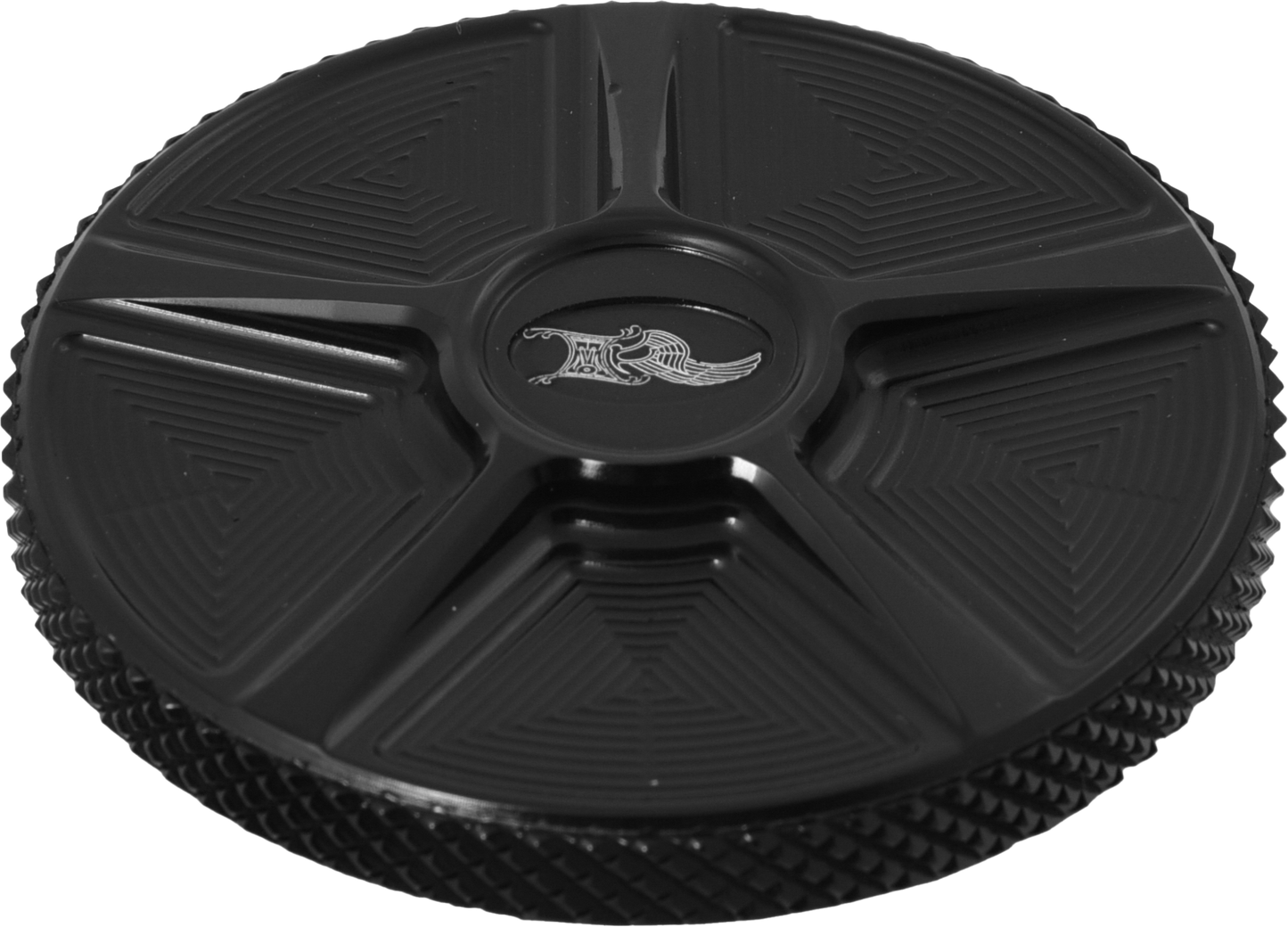NL GAS CAP FIVE BLACK DUMMY CAP FOR M8 LH