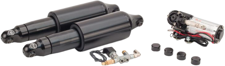 AIR SHOCKS FOX SERIES BLK 09-UP FLH/FLT