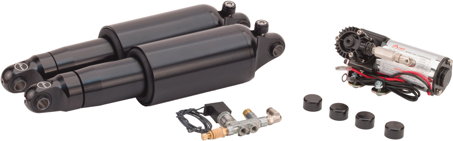 AIR SHOCKS FOX SERIES BLK 09-UP FLH/FLT W/REBOUND