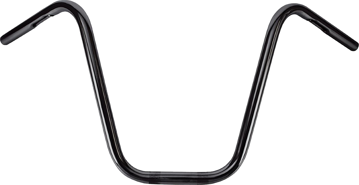 NARROW 16" APEHANGERS 1" BLACK