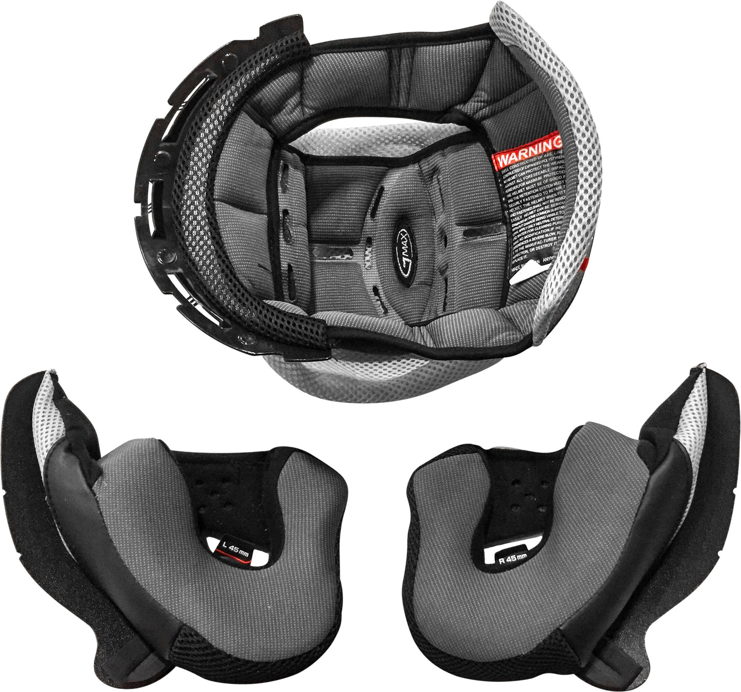 CONVERSION KIT FROM SM TO XS CHEEK PADS & LINER MD-01
