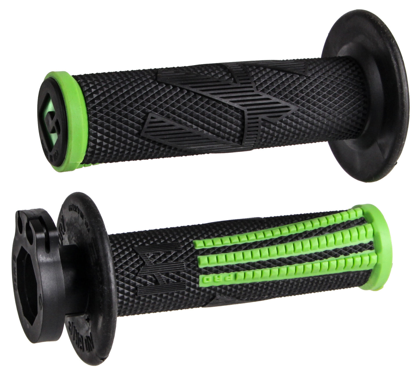 EMIG PROV2 LOCK ON GRIP BLACK/GREEN