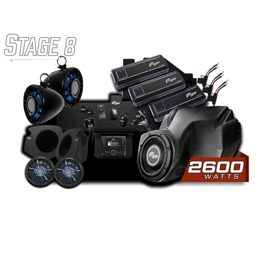 RZR® Signature Series Stage 8 Stereo Kit | UTVS-RZR-S8-S