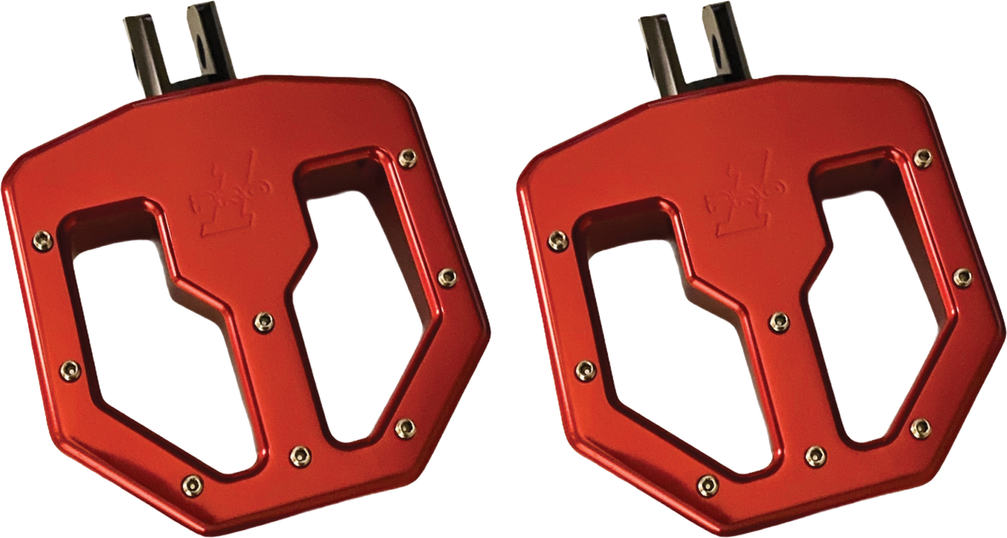 PRO ONE M8 BMX V2 MINI BOARD RED ANODIZE