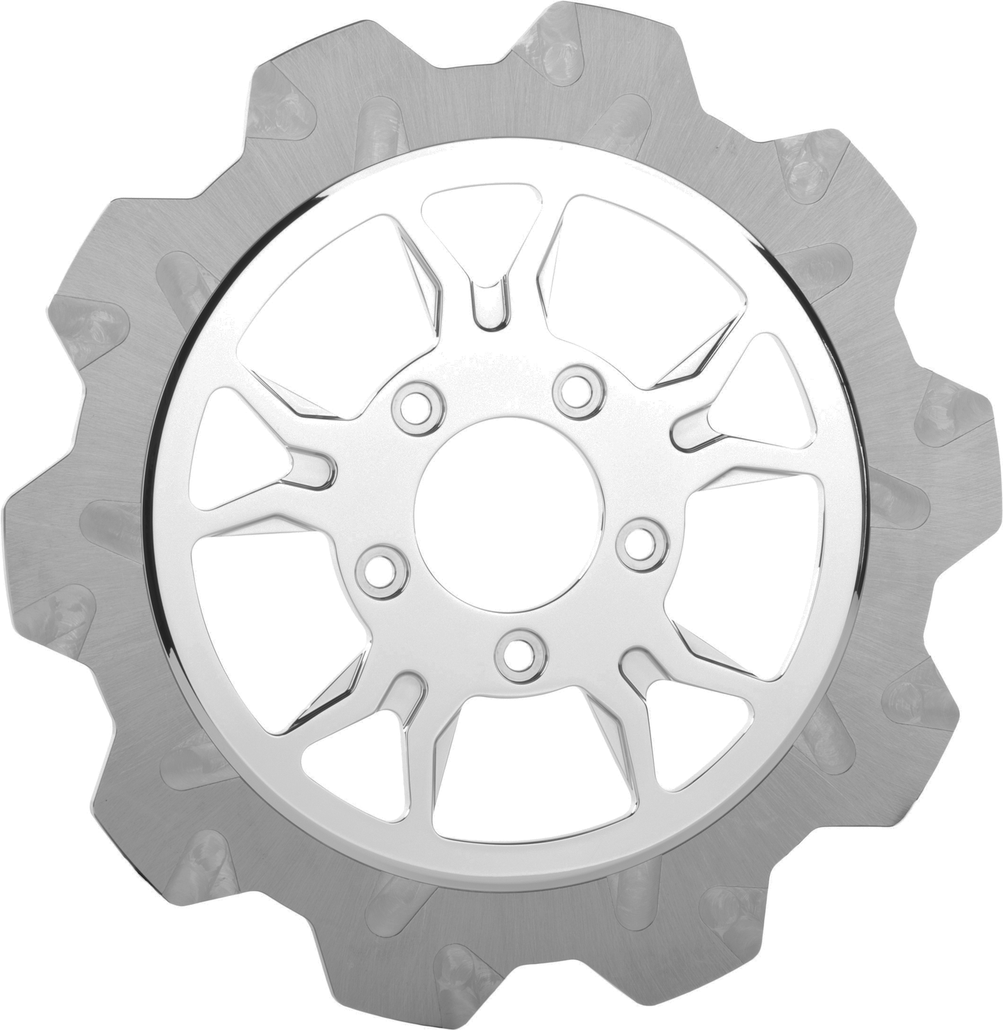 B-52 RR 11.5 ROTOR CHR/SILVER CROWN CUT