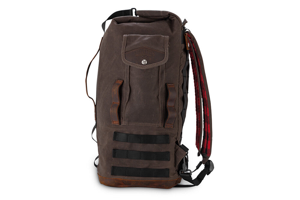 SISSY BAR BAG DARK OAK
