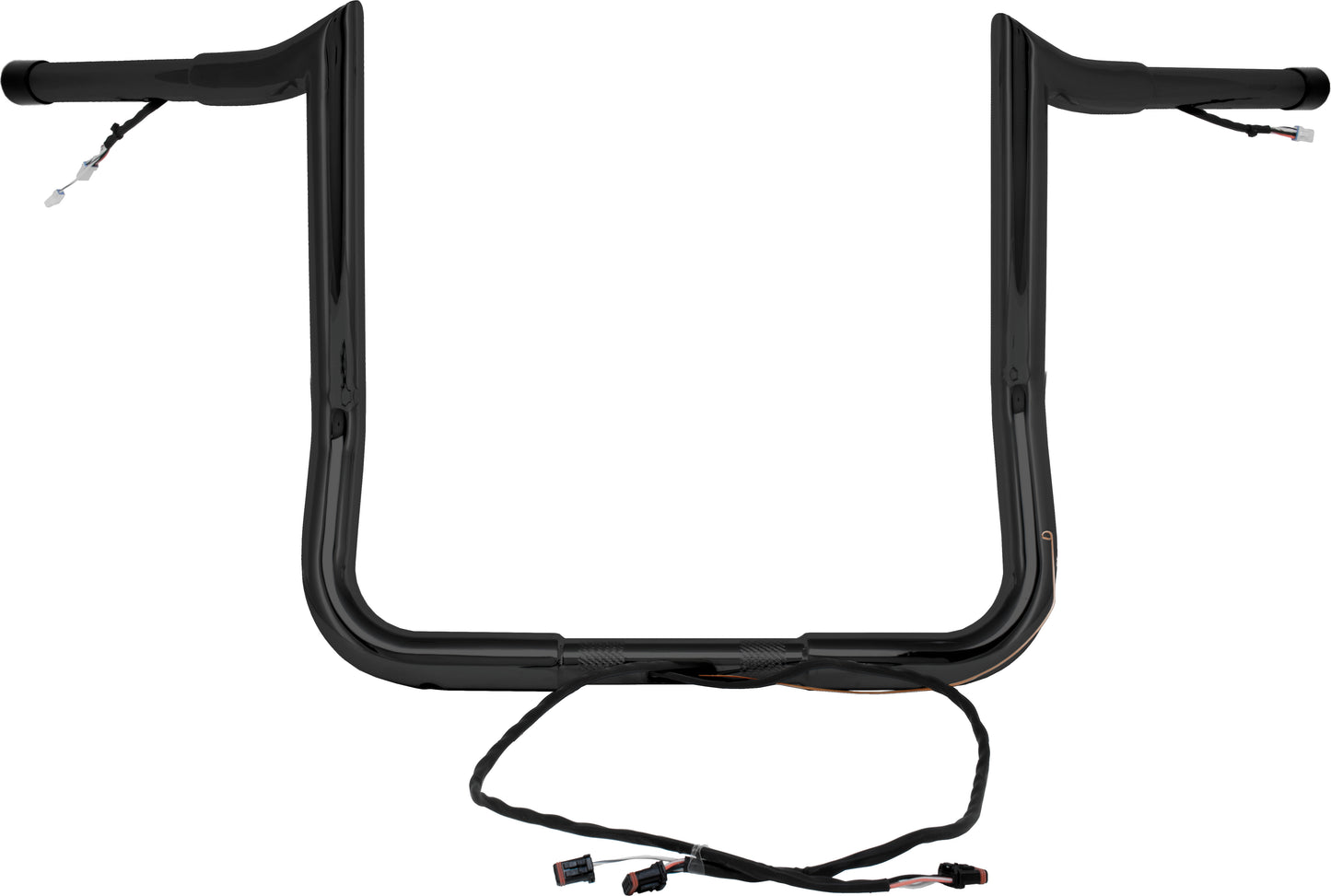 14" MONKEY BAGGER BAR PREWIRED SATIN BLACK `14-23 FLH/FLT