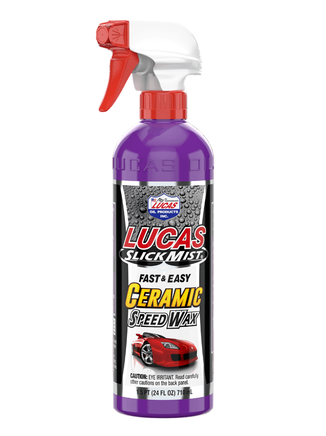 LUCAS SLICK MIST CERAMIC SPEED WAX 24OZ