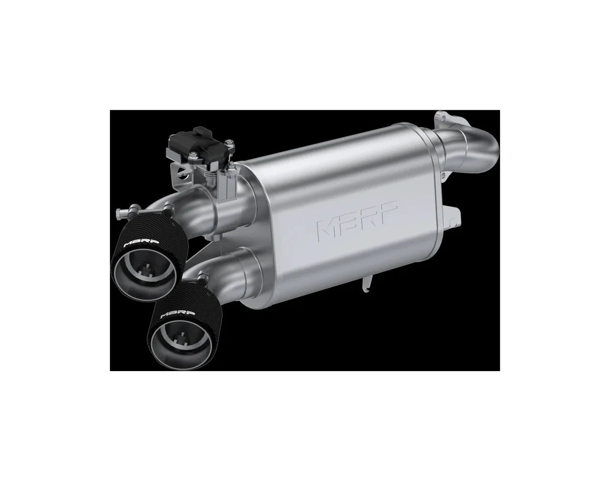 MBRP PERFORMANCE SERIES DUAL SLIP-ON CARBON FIBER TIP PRO XP E-VALVE