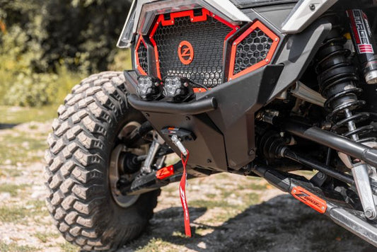 POLARIS PRO R AND TURBO R FRONT BUMPER W/ WINCH MOUNT