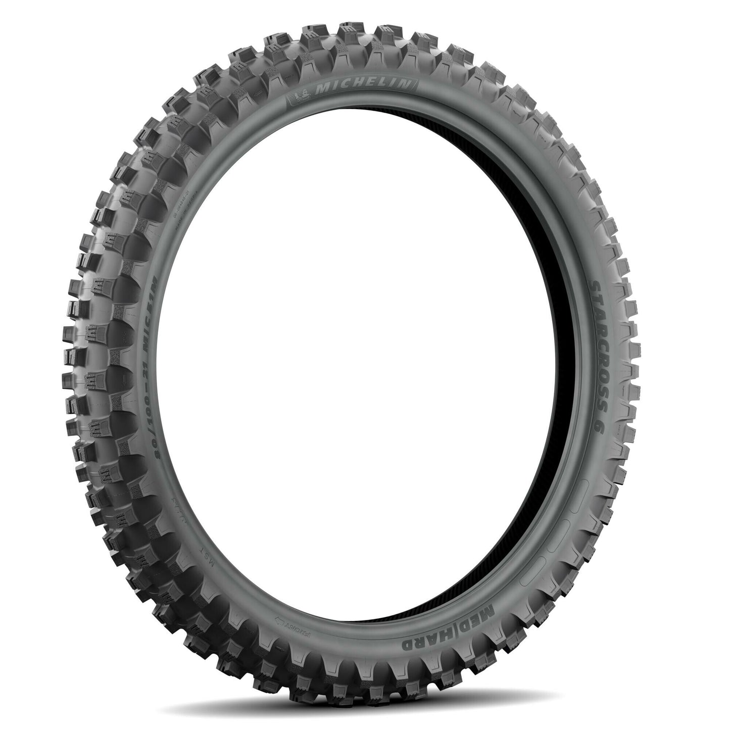 TIRE STARCROSS 6 MED HARD FR 80/100-21 51M BIAS TT