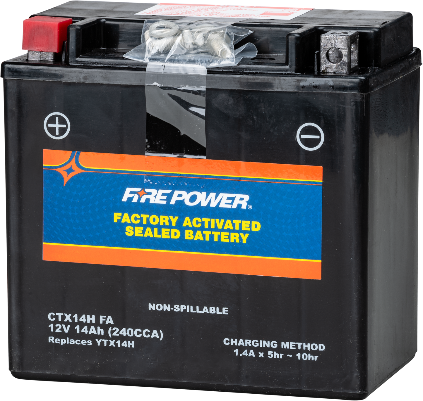 BATTERY CTX14H SEALED FACTORY ACTIVATED