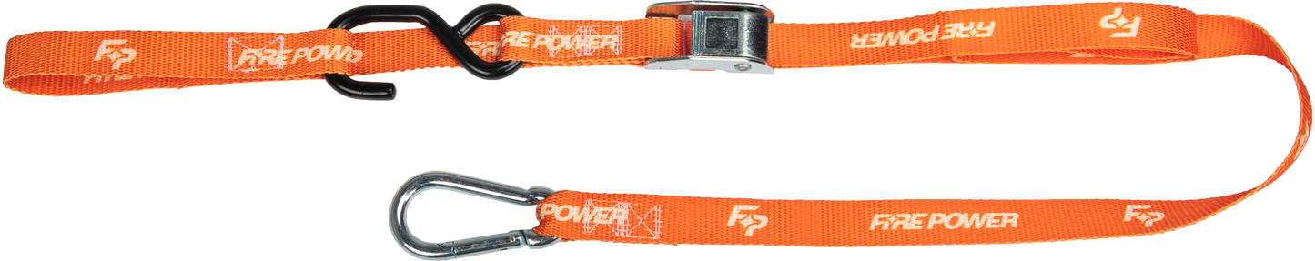 1" TIE-DOWN SOFT-TIE ORANGE 2/PK