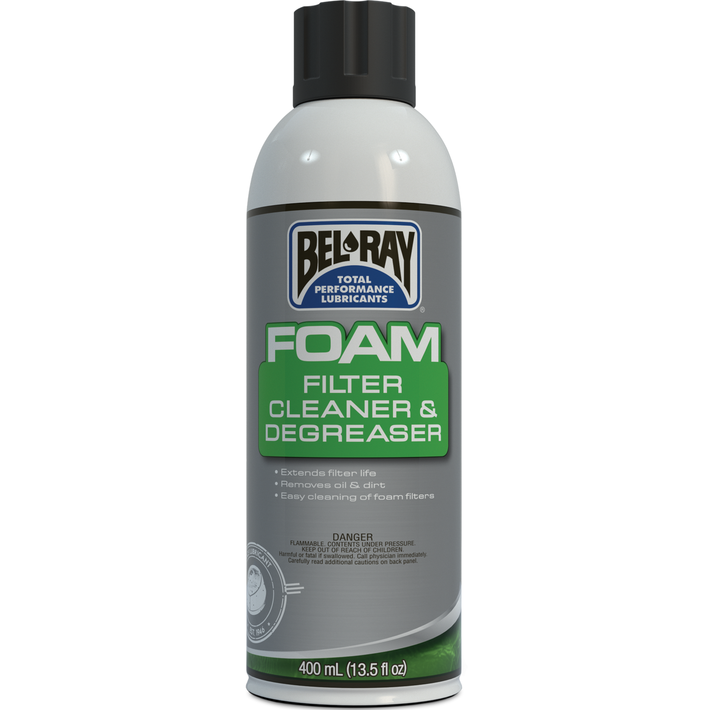 FOAM FILTER CLEANR & DEGREASER 400ML (12/CASE  SOLD EA)