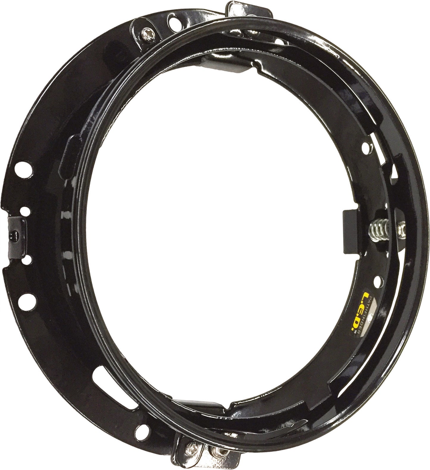 ADAPTER RING AND WIRING HARNESS MOUNTING BRACKET BLK