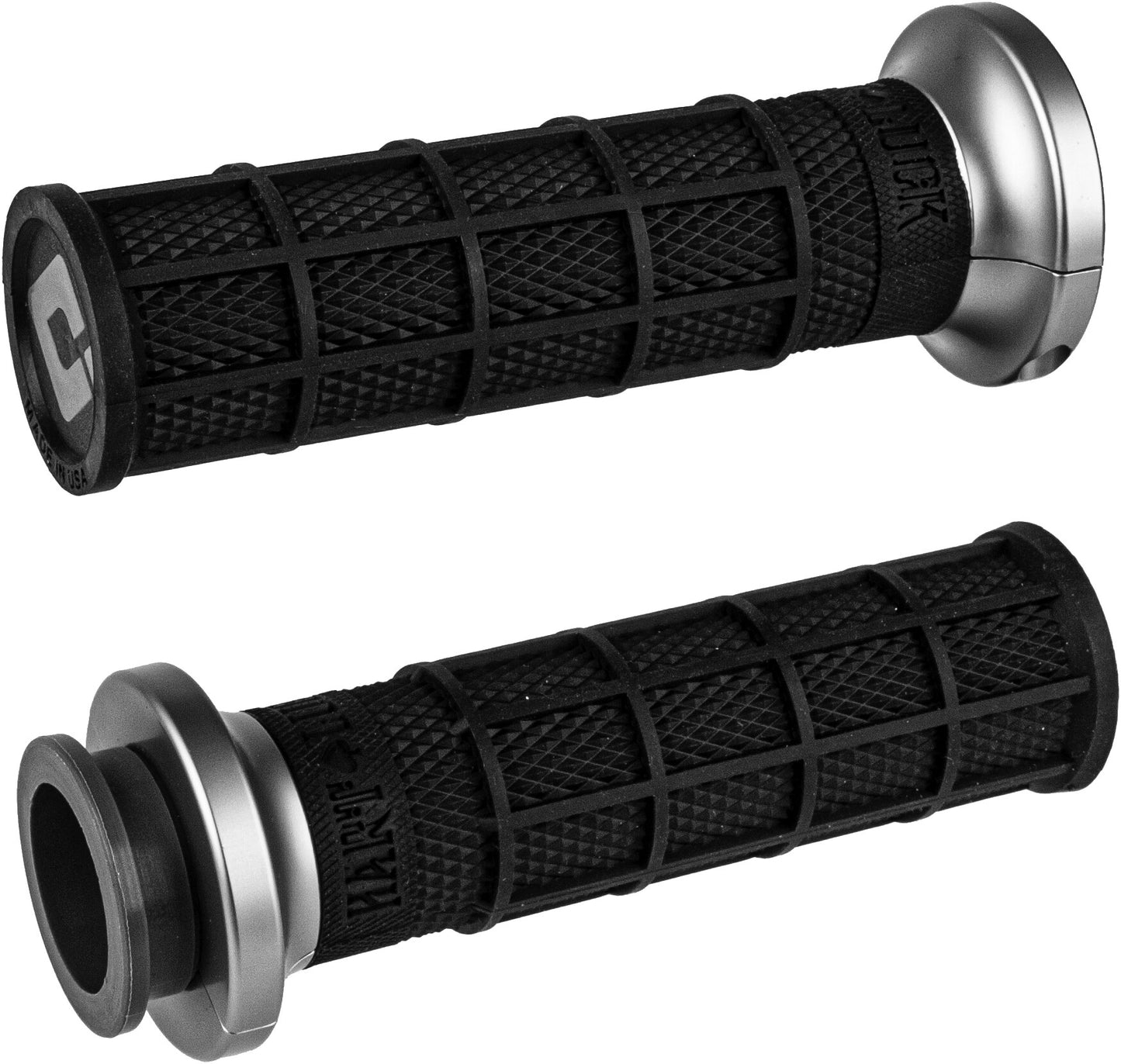 LOCK-ON HART-LUCK FULL-WAFFLE BLACK/GRAPHITE INDIAN TOURING