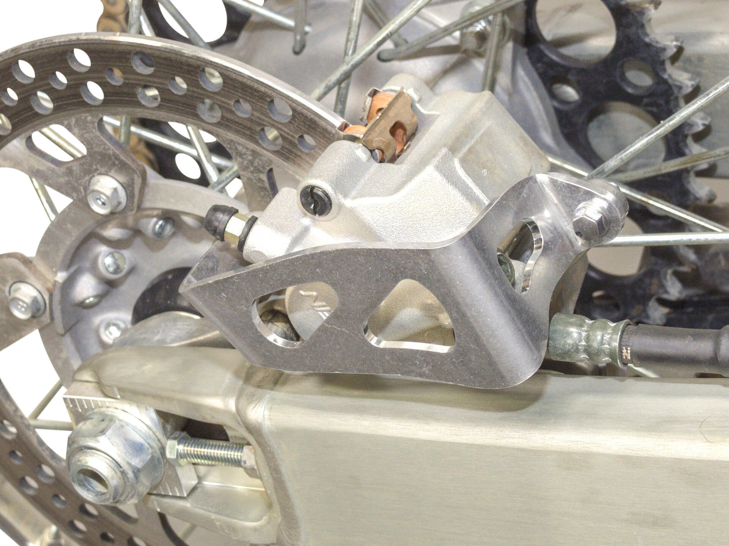 ALUMINUM REAR CALIPER GUARD YZ450F