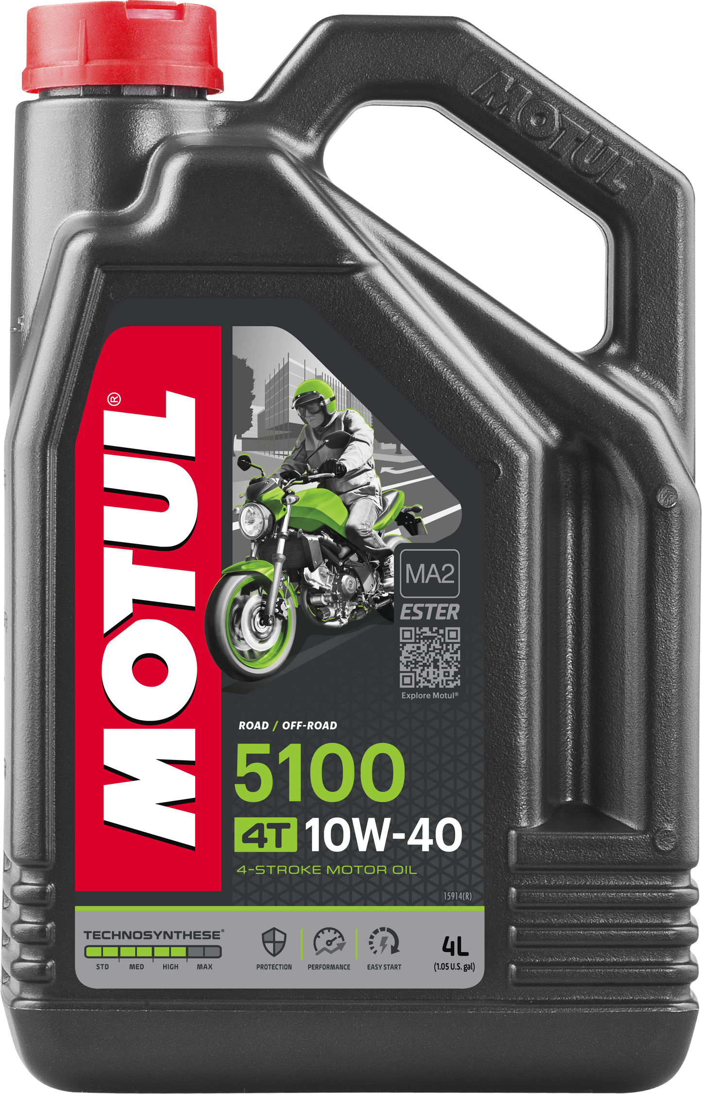 5100 ESTER/SYN ENGINE OIL 10W40 4L 4/CASE