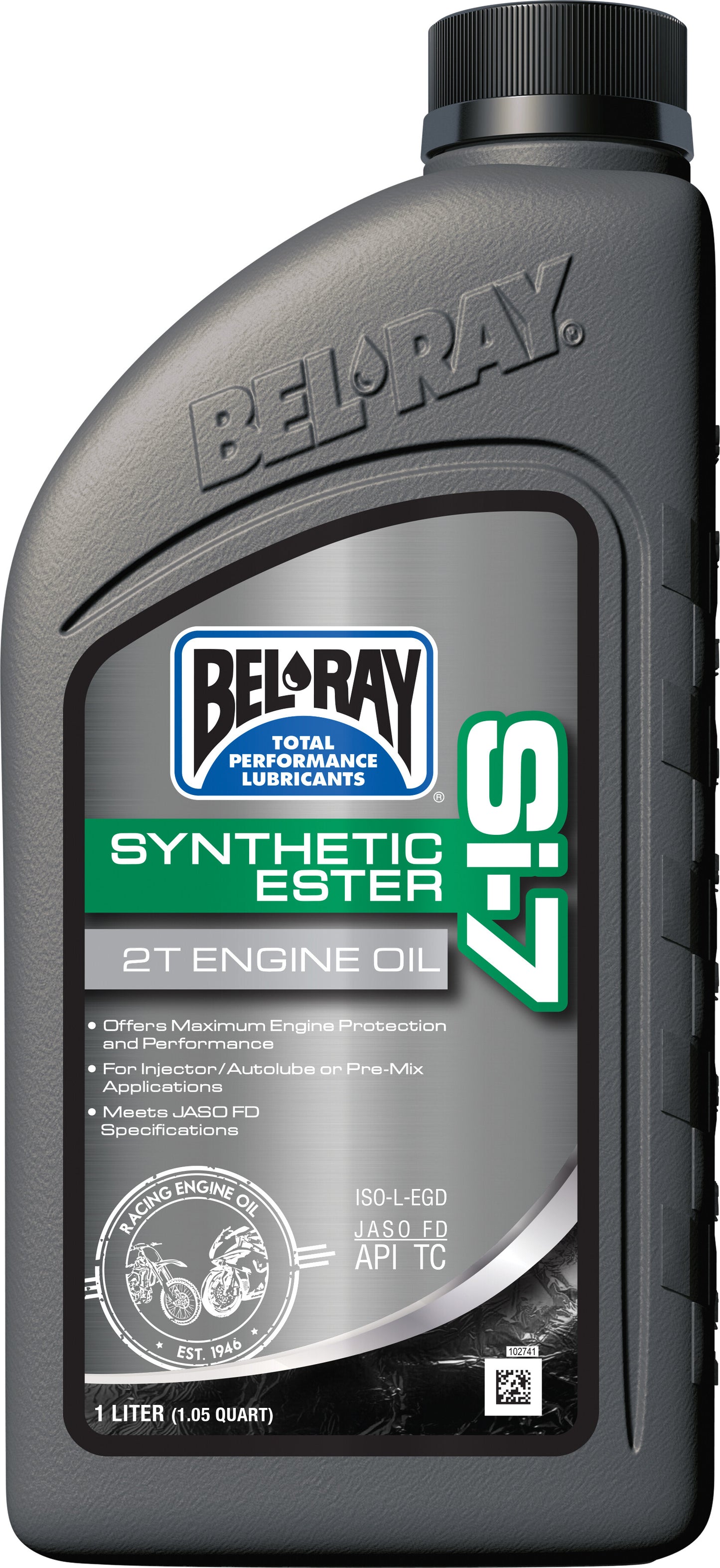 SI-7 FULL SYN ENGINE OIL 2T 1L (12/CASE  SOLD EA)