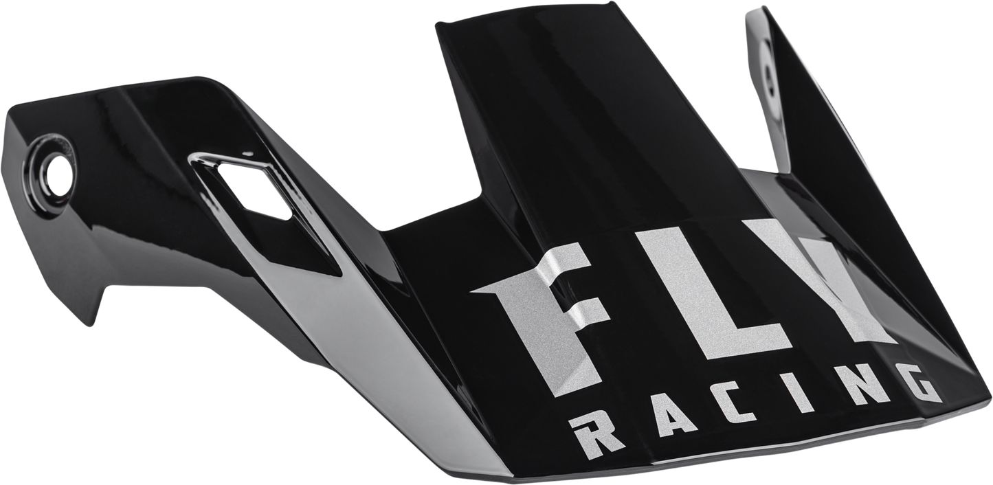 RAYCE HELMET VISOR BLACK/WHITE XS-LG