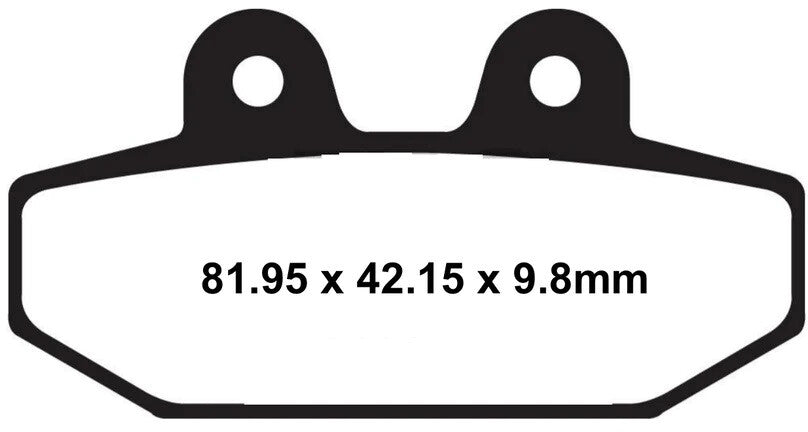 BRAKE PAD GOLD+ REAR `18-24 SOTFAIL