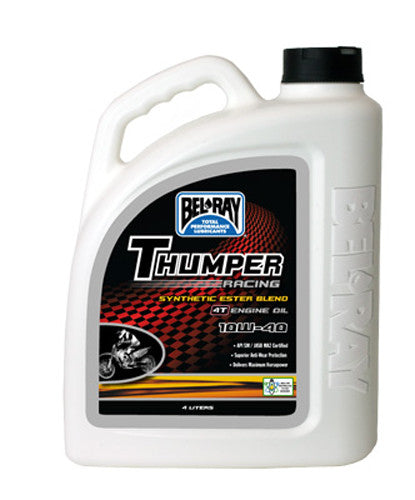 THUMPER SEMI-SYN ESTER 10W40 4L 4/CASE  SOLD EA
