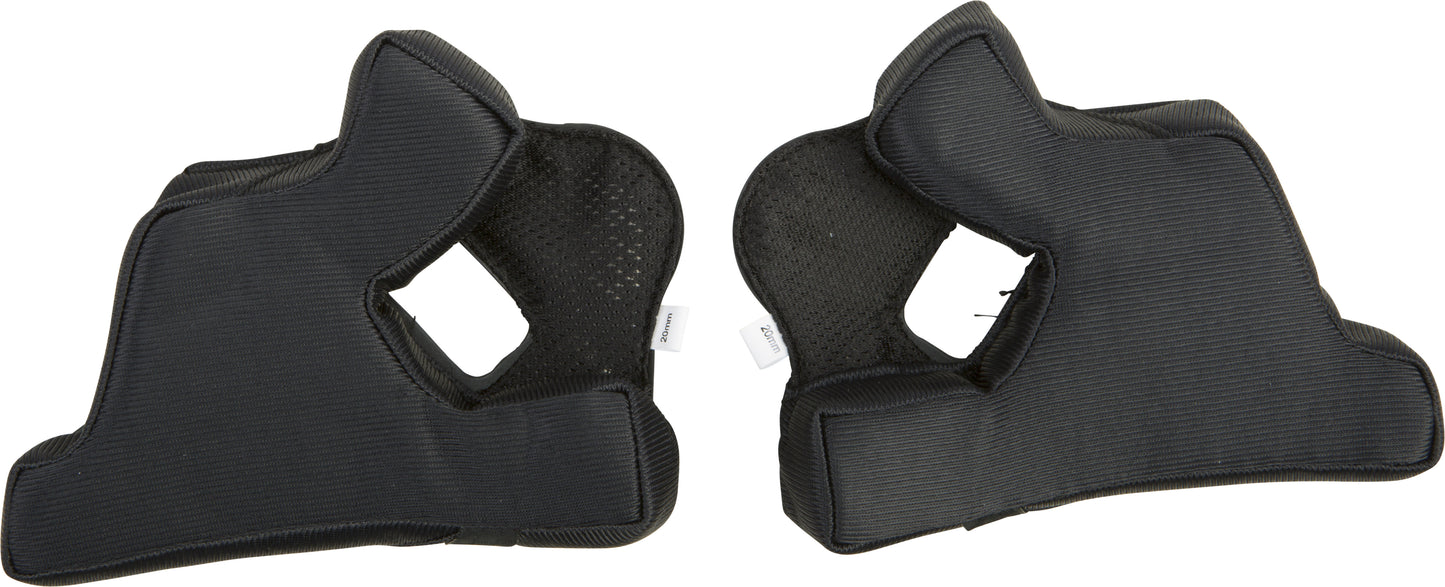 WERX CHEEK PAD BLACK 20MM S