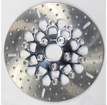 V-TWIN BRAKE ROTOR 11.5" RSD019 10SPOKE CHROME