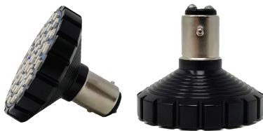 BULLET ULTRA BRIGHT LED RED 1157 STYLE EA