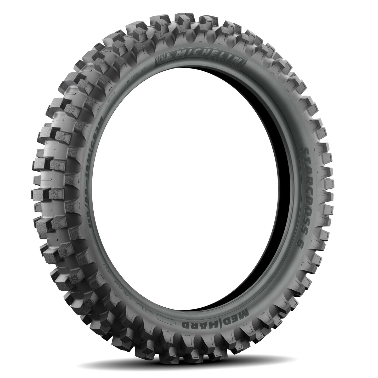 TIRE STARCROSS 6 MED HARD REAR 110/90-19 62M BIAS TT