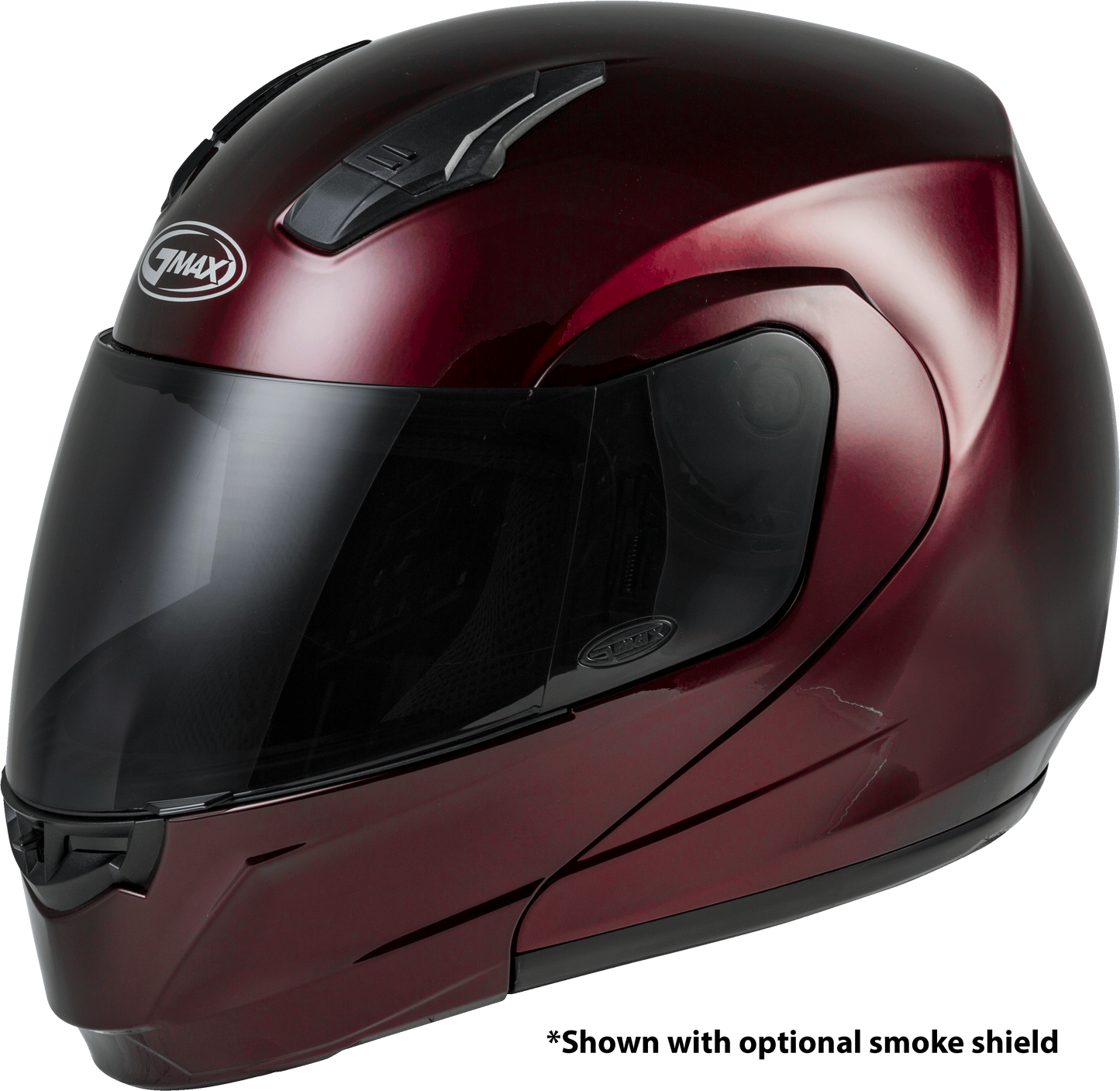 MD-04 MODULAR HELMET WINE RED MD