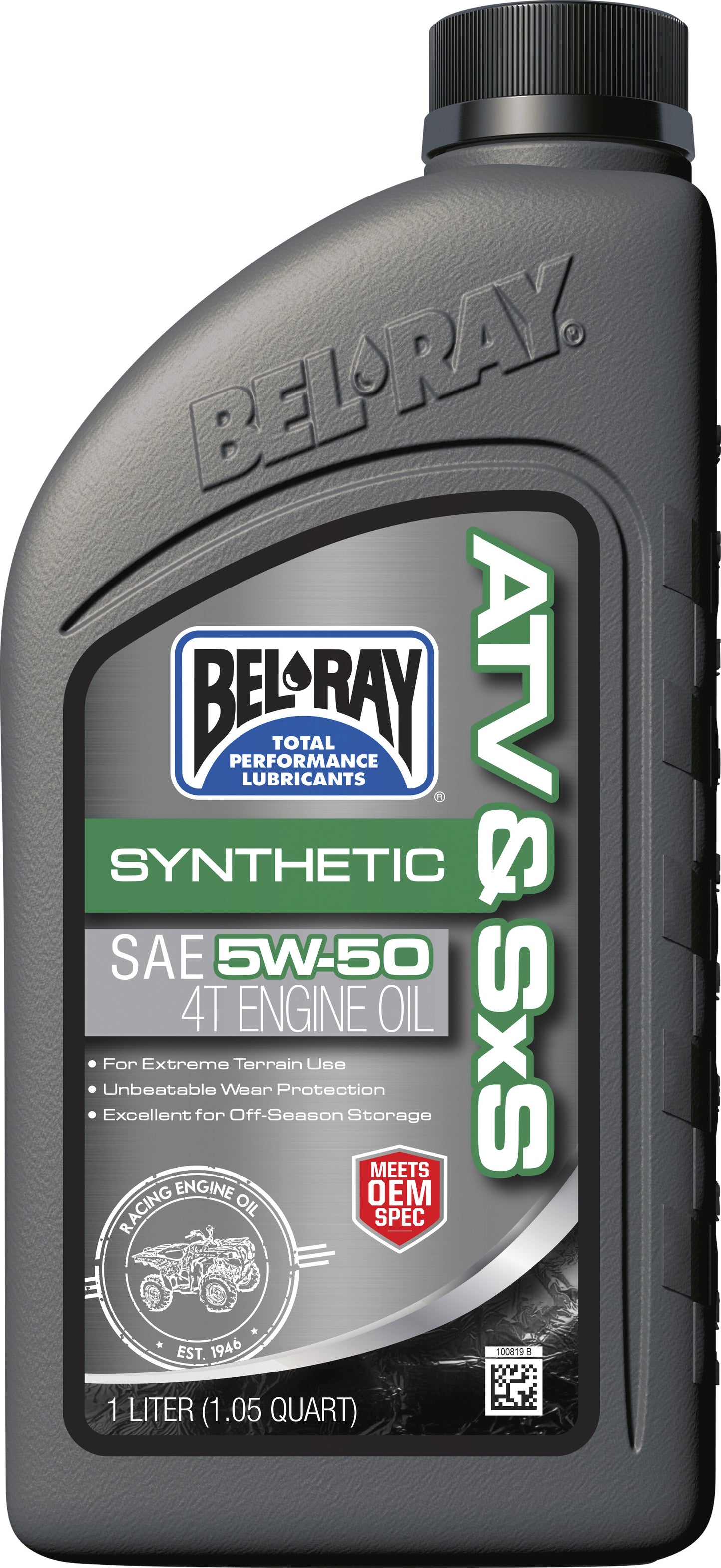 ATV & SXS SYN OIL 5W50 4T (12/CASE  SOLD EA)