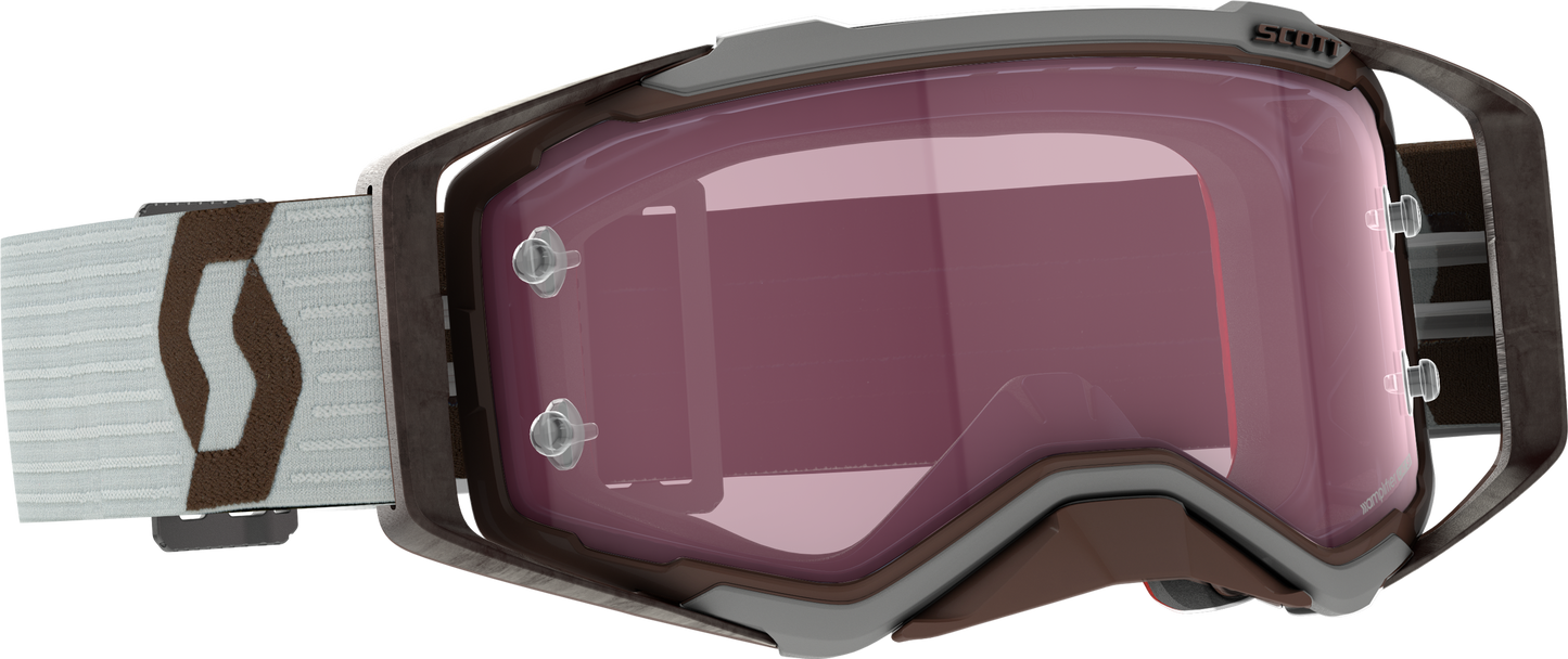 PROSPECT AMPLIFIER GOGGLE GREY/BROWN ROSE WORKS