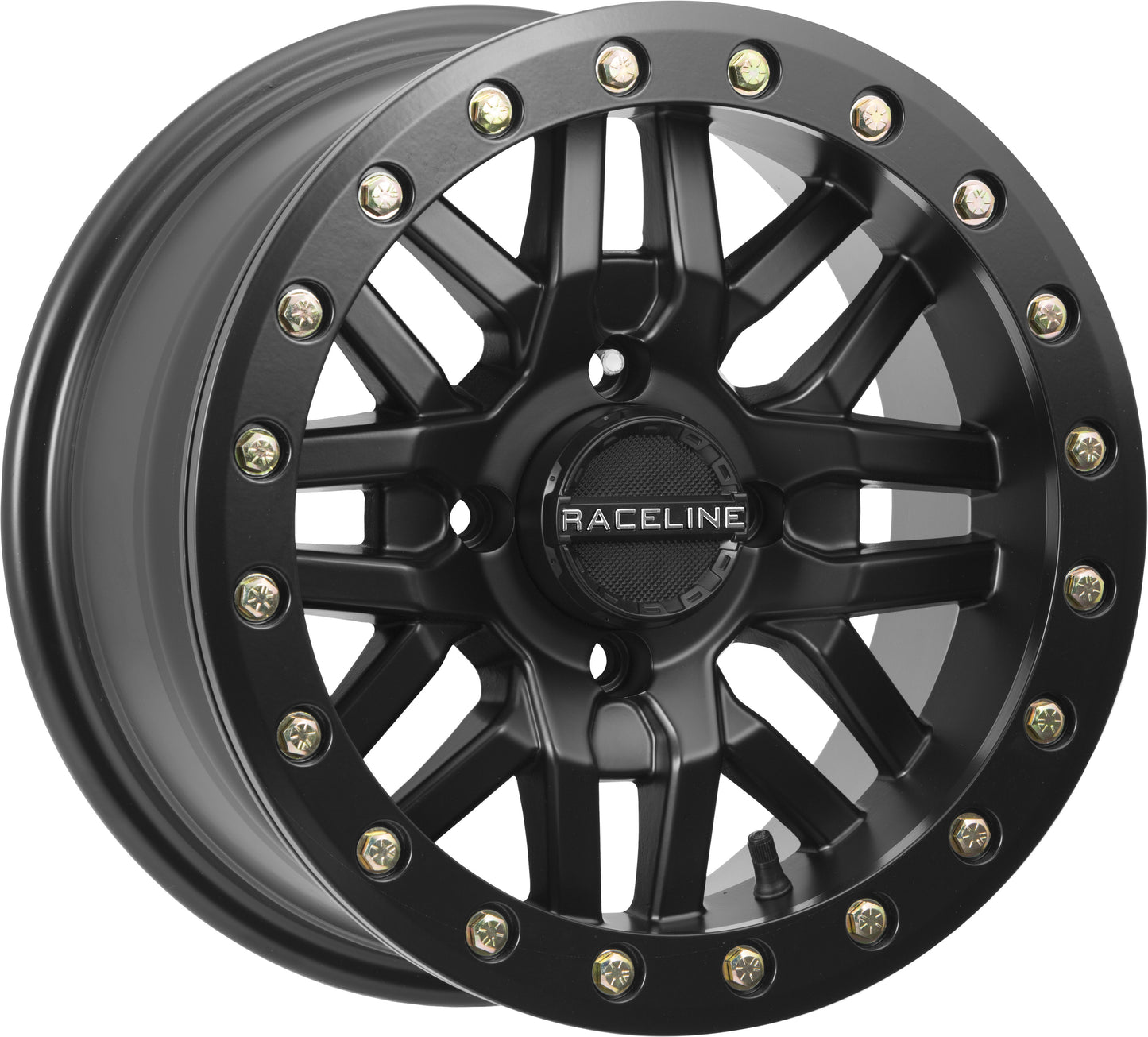 RYNO BDLK WHEEL 14X7 4/156 5+2 (+10MM) BLACK