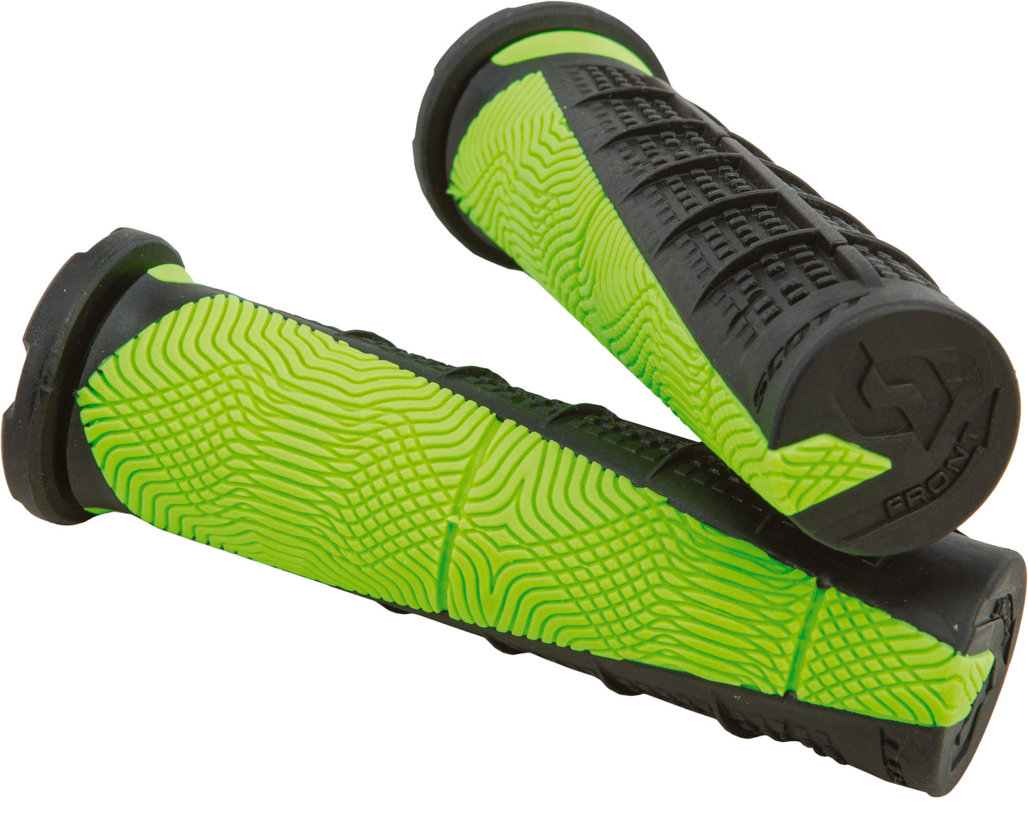 DEUCE GRIP ATV BLACK/NEON GRN