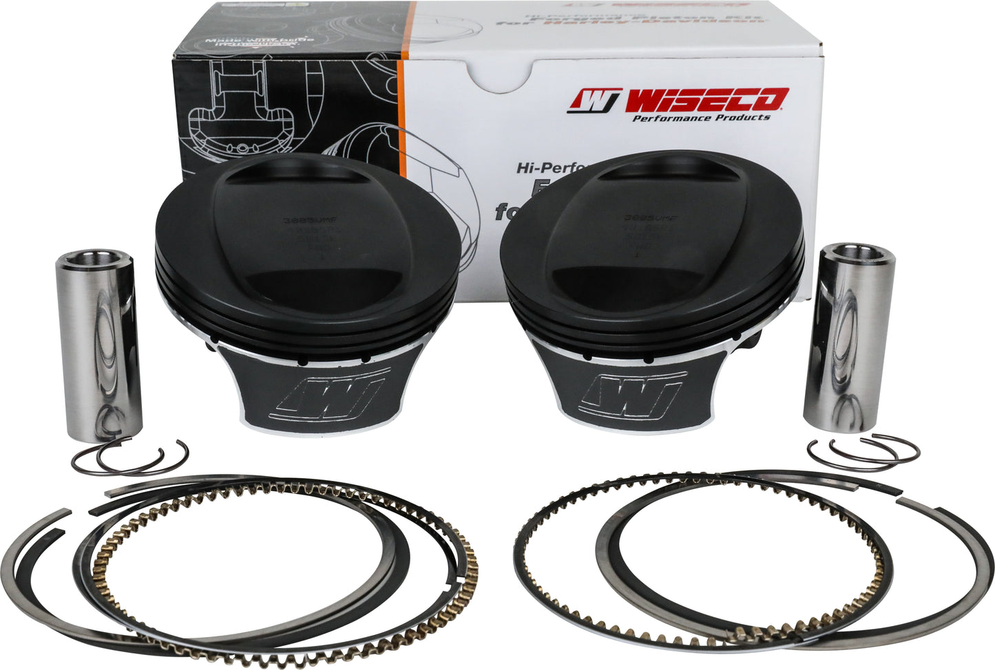 BLACK EDITION PISTON KIT TC 103 CID 10.5:1 +.010 COOLED