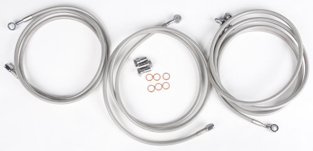 BRAKELINE REAR STD A/C WILDCAT
