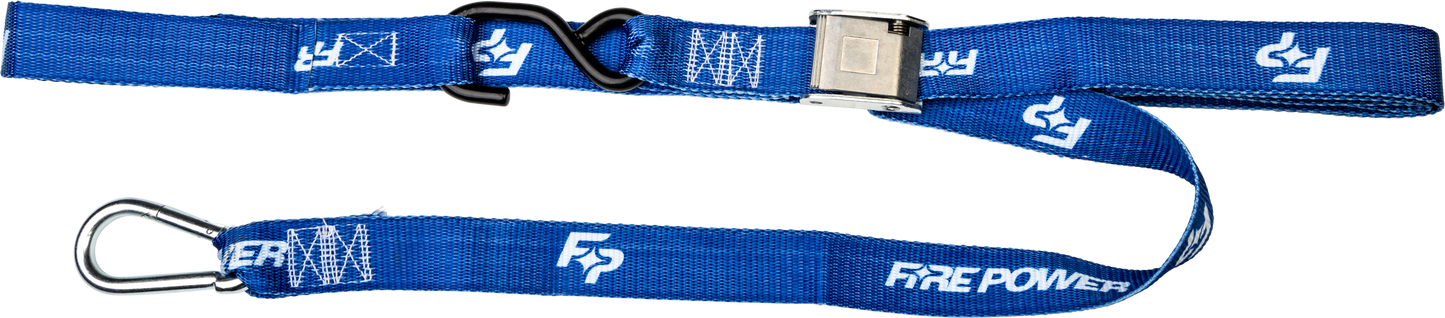 1.5" TIE-DOWN SOFT-TIE BLUE 2/PK