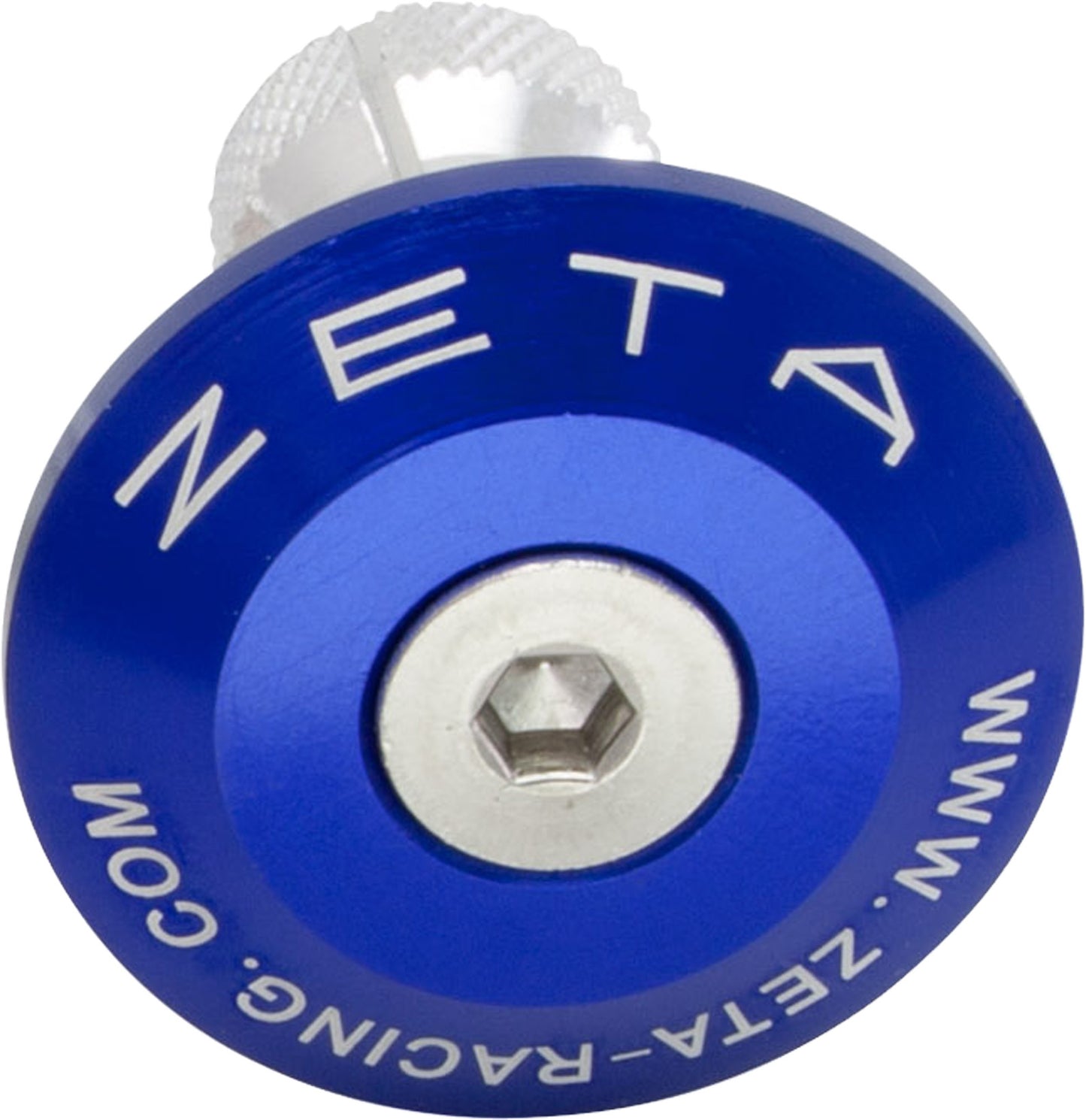 BAR END PLUG BLUE 35MM