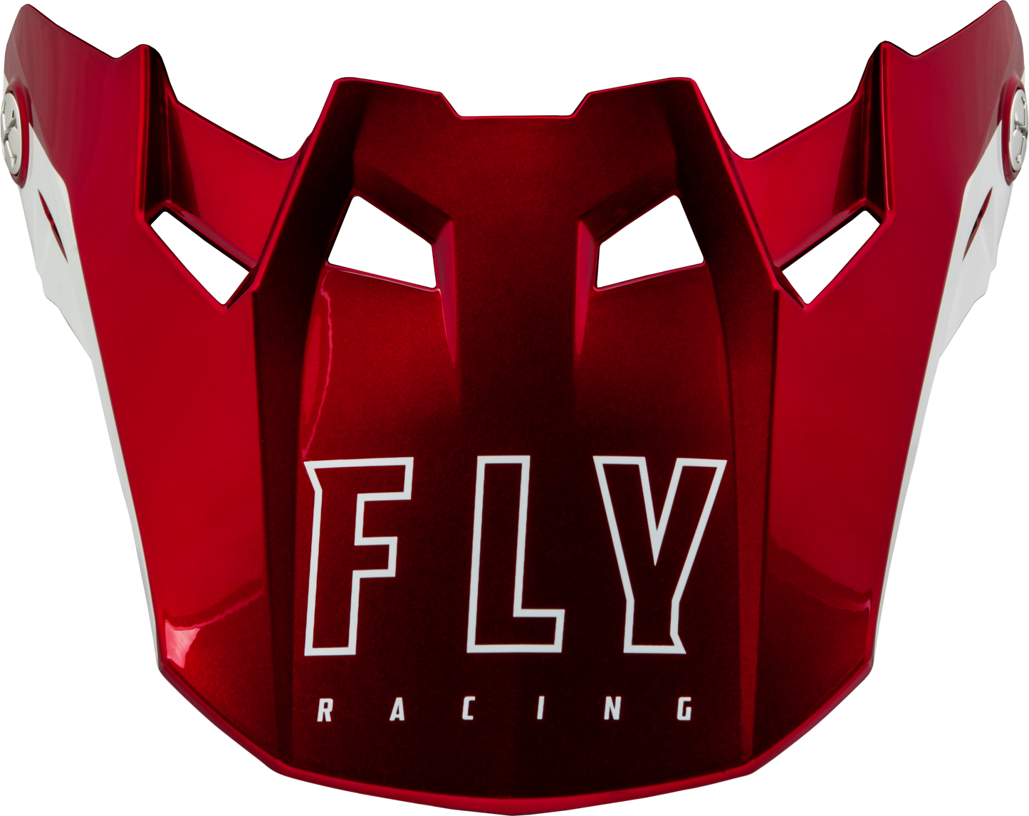 FORMULA CC CENTRUM VISOR METALLIC RED/WHITE XL/2X