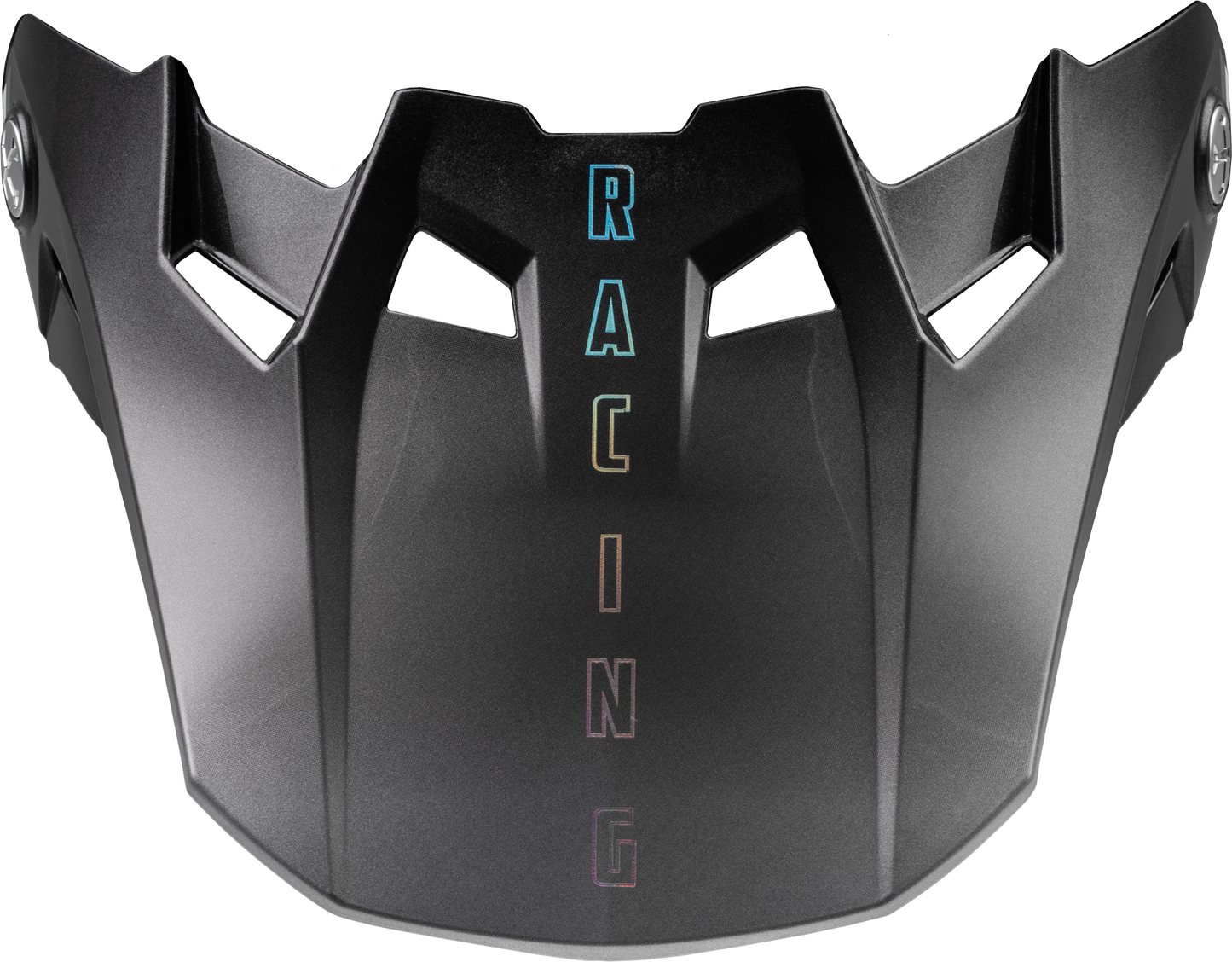 FORMULA CC DRIVER HELMET VISOR BLACK/CHAROCAL/WHITE YL/SM