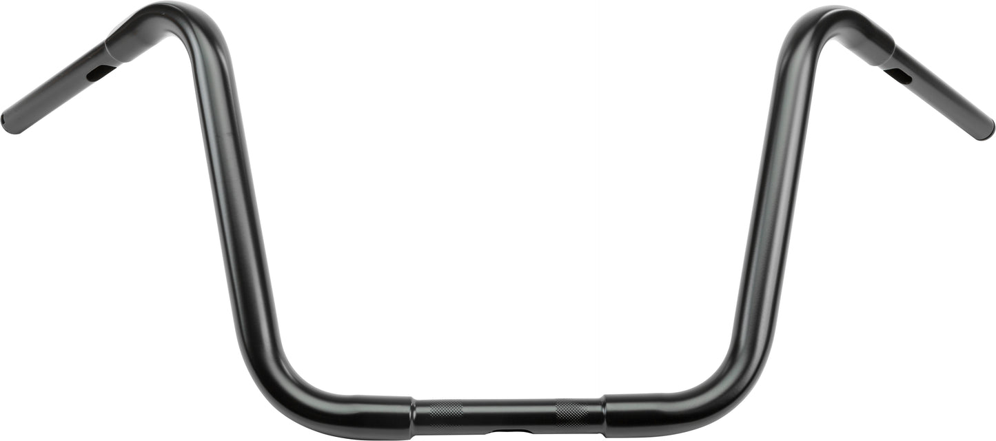 1.25" APE-HANGER 14" SATIN BLACK TBW