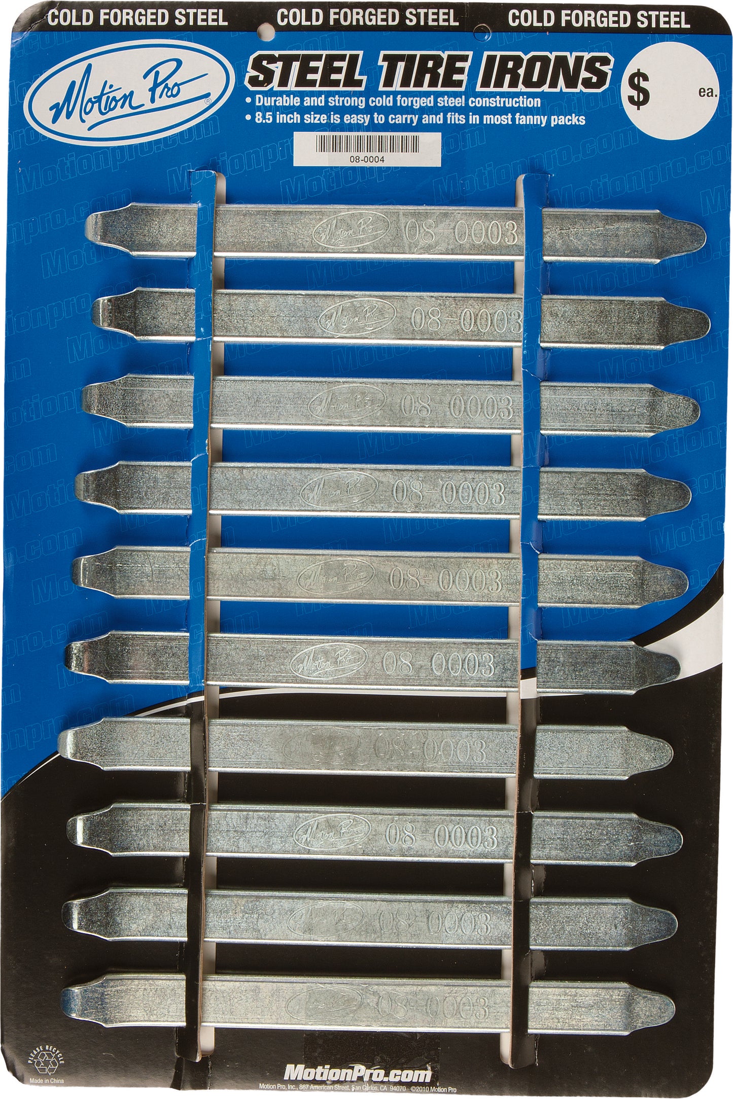 TIRE IRONS 8.5" 10/CD