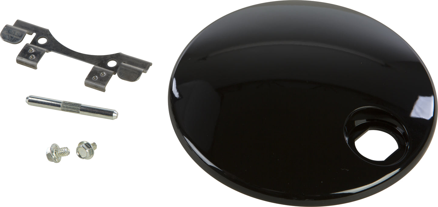 FUEL TANK CONSOLE DOORS GLOSS BLACK