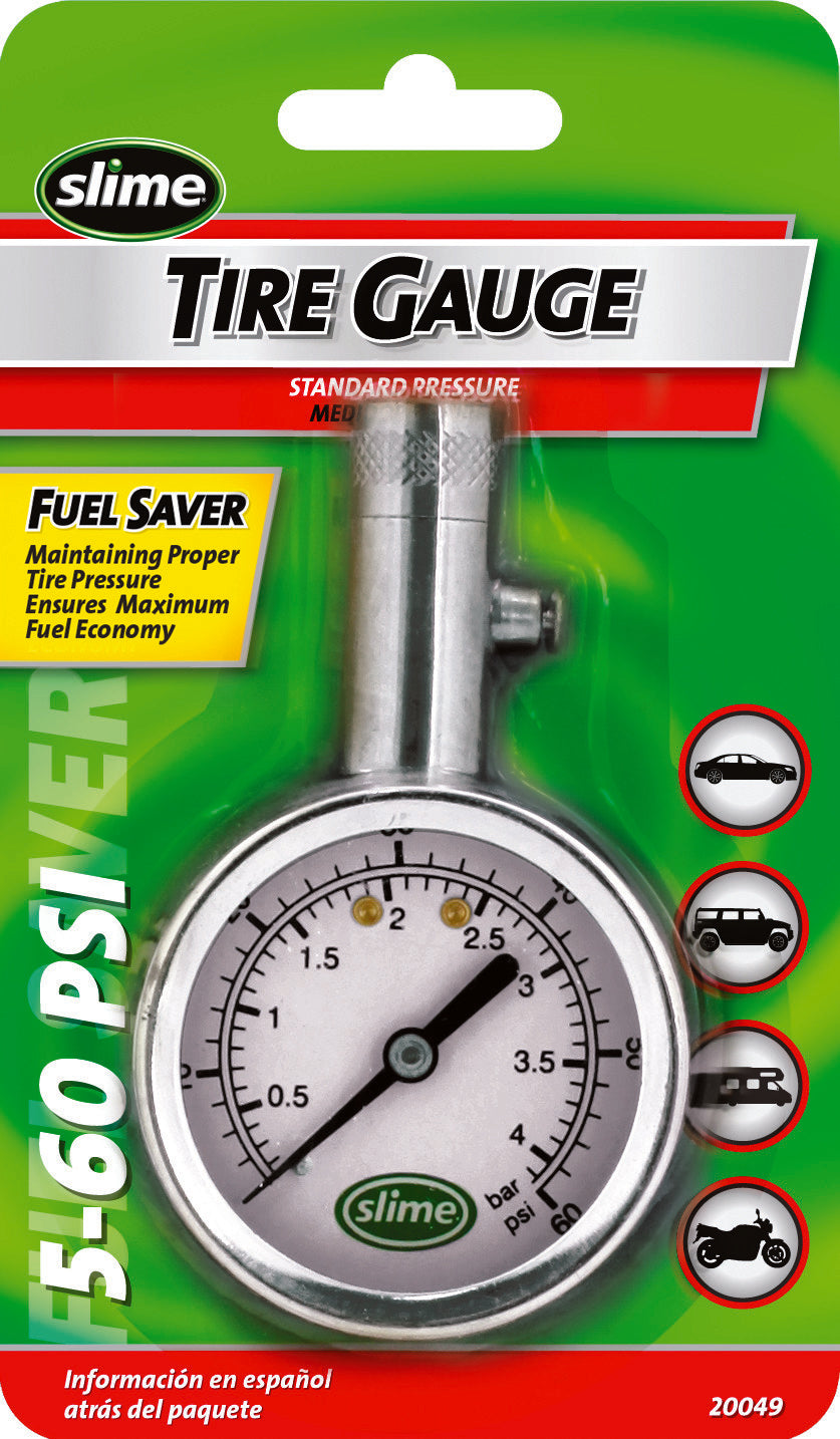 5-60 PSI DIAL GAUGE W/BLEED VALVE CHROME